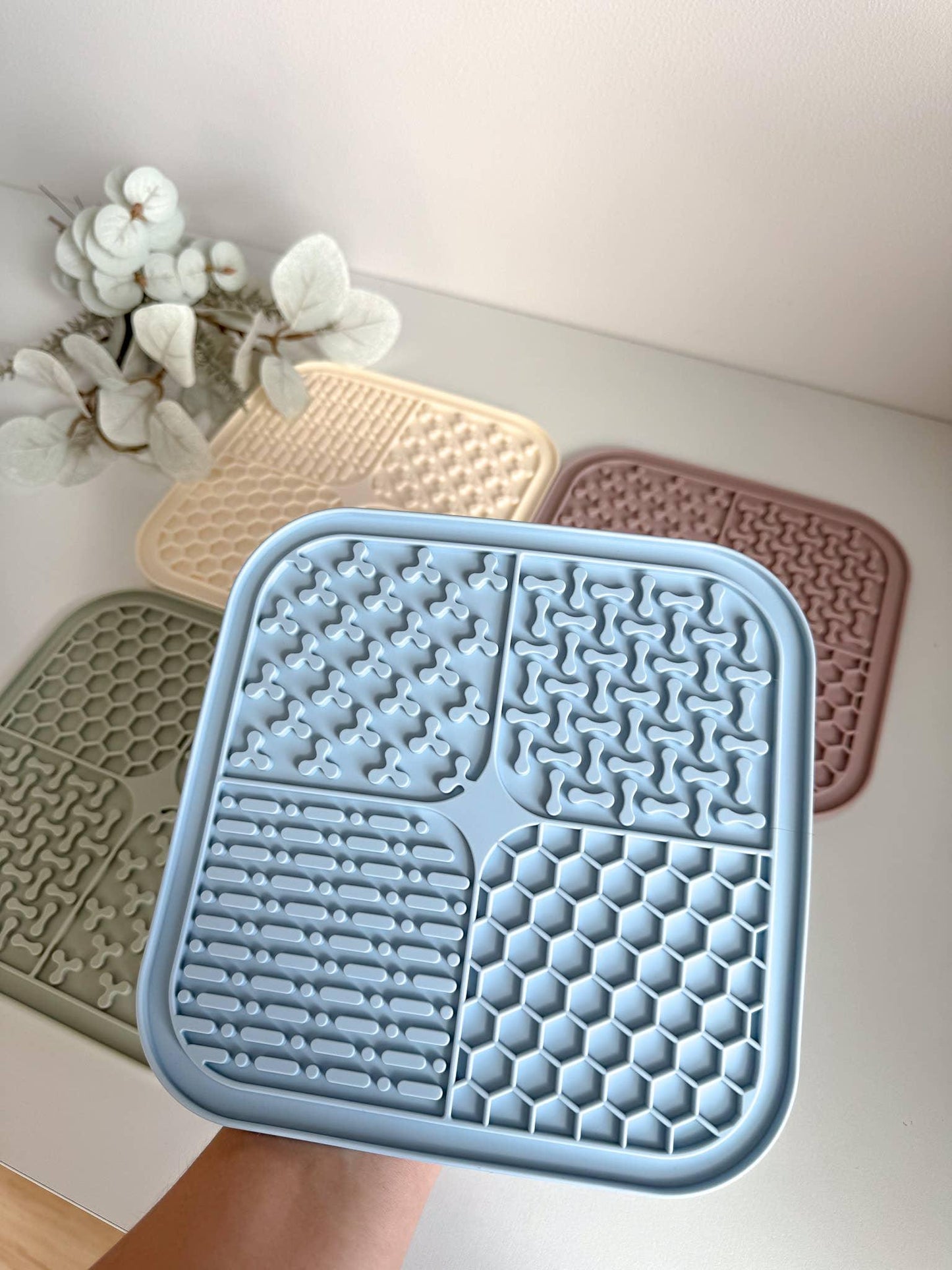 🐶🐱 Tapis de léchage à ventouses - Les p'tits potes