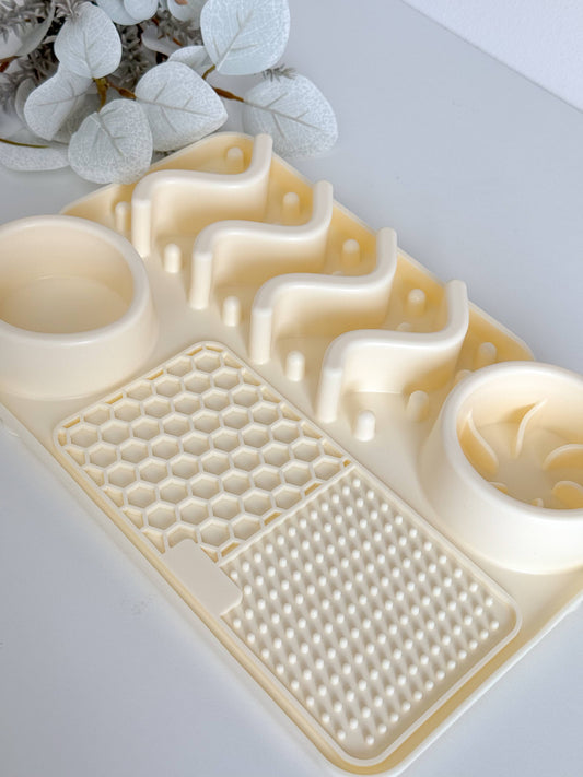 🐶🐱 Tapis « MULTI » léchage / anti-glouton (DEFAUT)