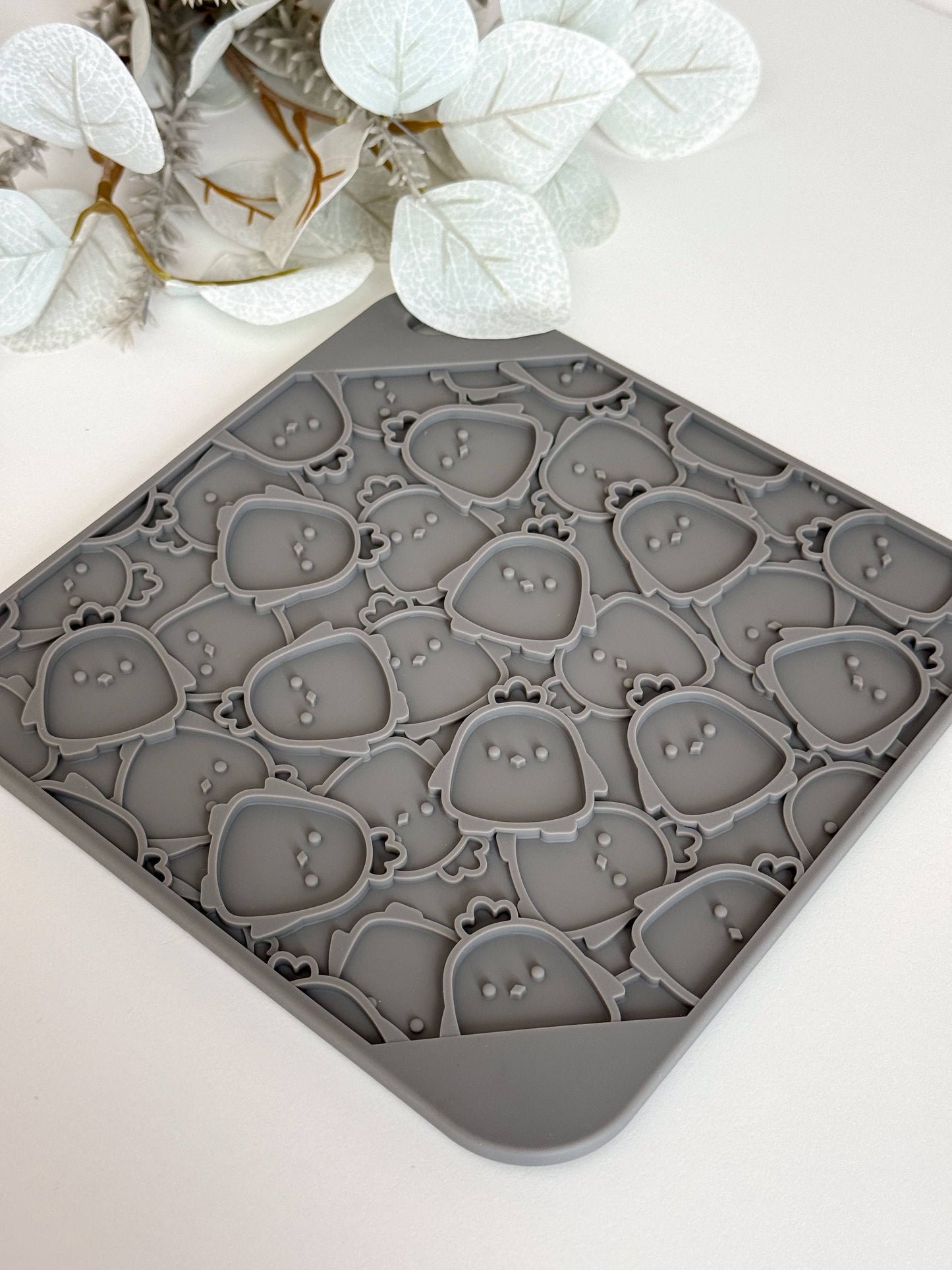 🐶🐱 Tapis de léchage pour chiens et chats "Chicken Party"
