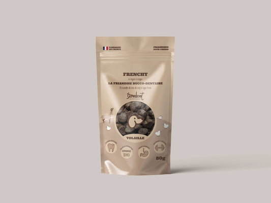 🐶 Friandises bucco-dentaires (bois de cerf & algue)