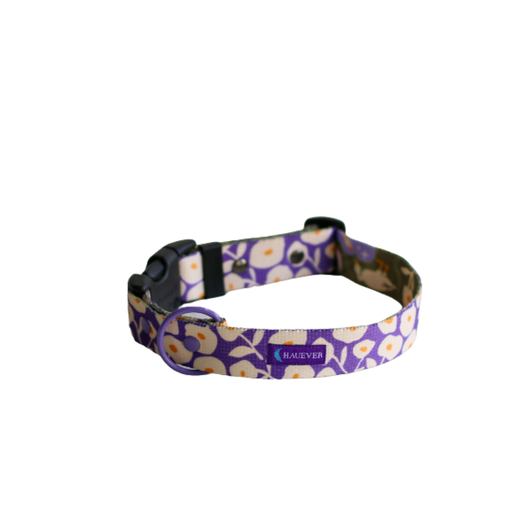 🐶 Collier pour chien (fleurs)