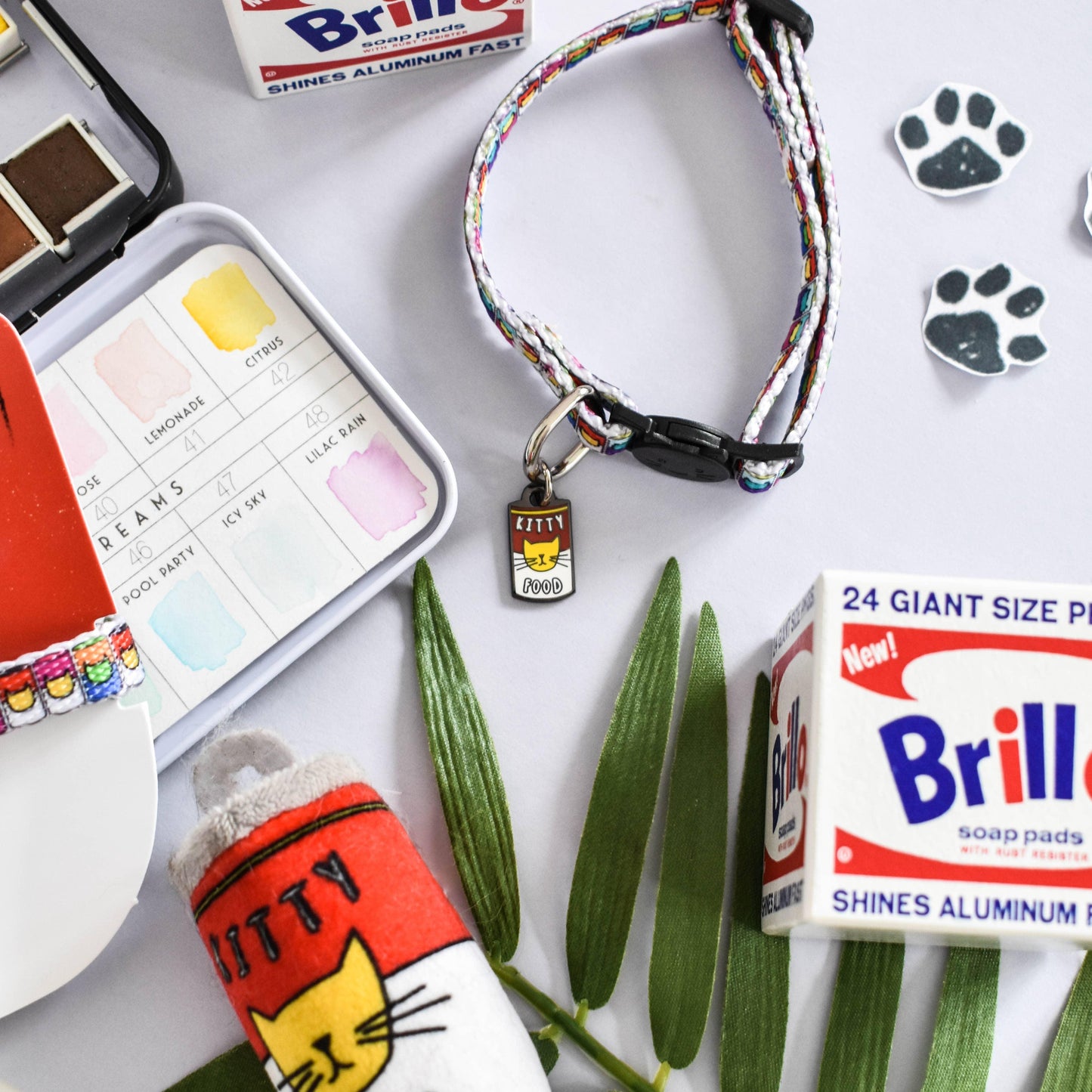 đ± Collier Andy Pawhol Artiste - Les p'tits potes