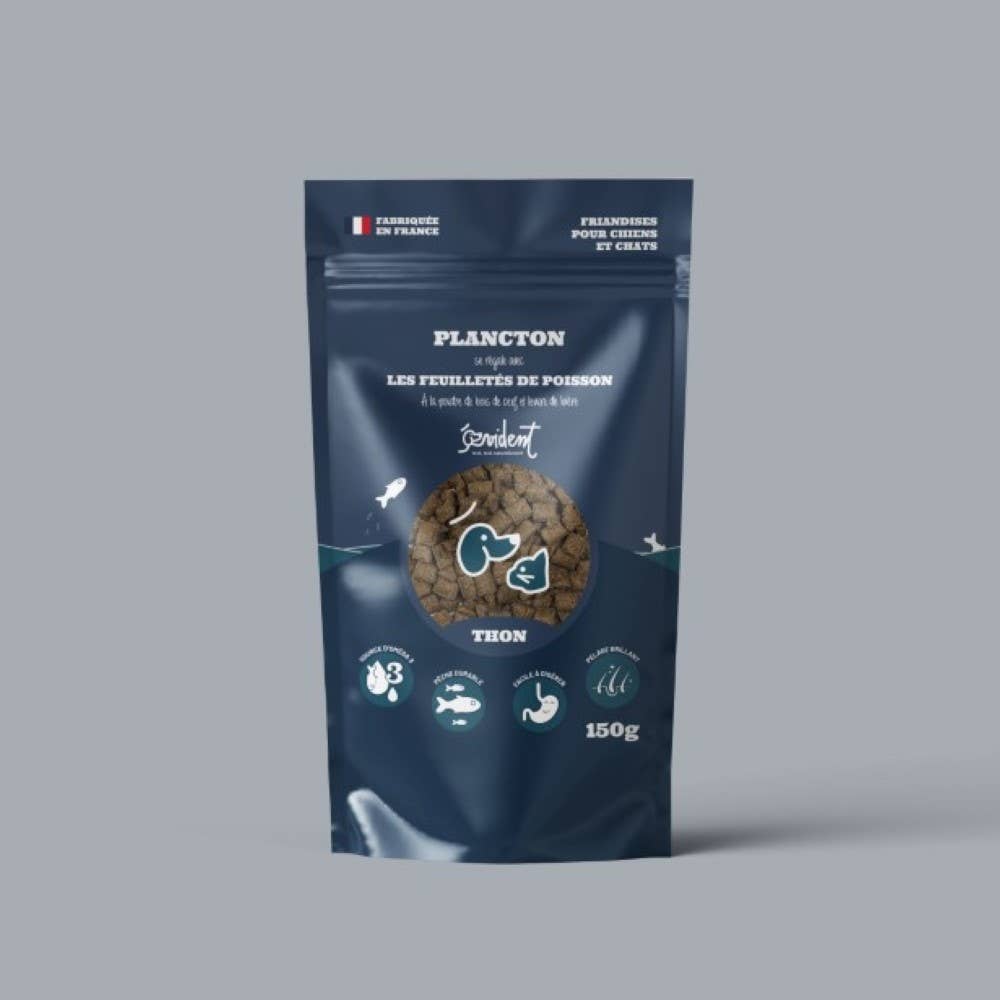 🐶🐱 Friandises feuilletées de poisson