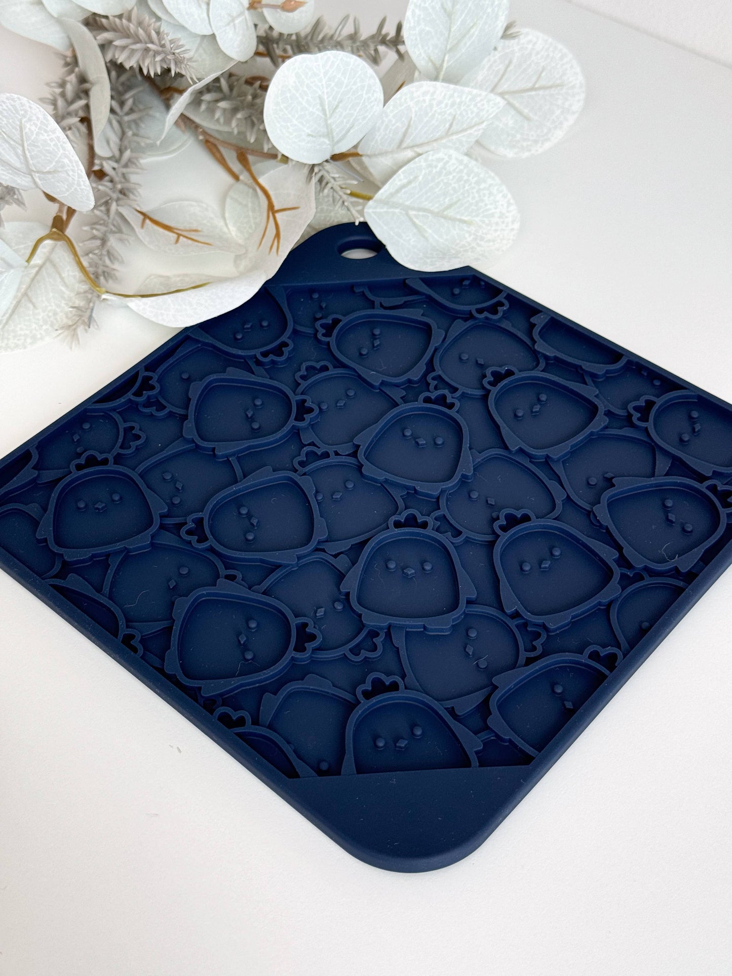 🐶🐱 Tapis de léchage pour chiens et chats "Chicken Party"
