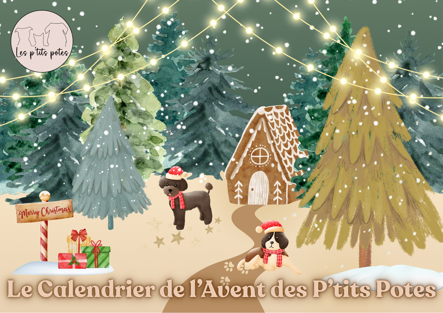 🐶🎄 Calendrier de l’Avent Les P’tits Potes