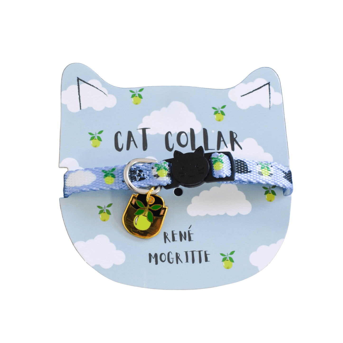🐱 Collier René Mogritte Artiste - Les p'tits potes