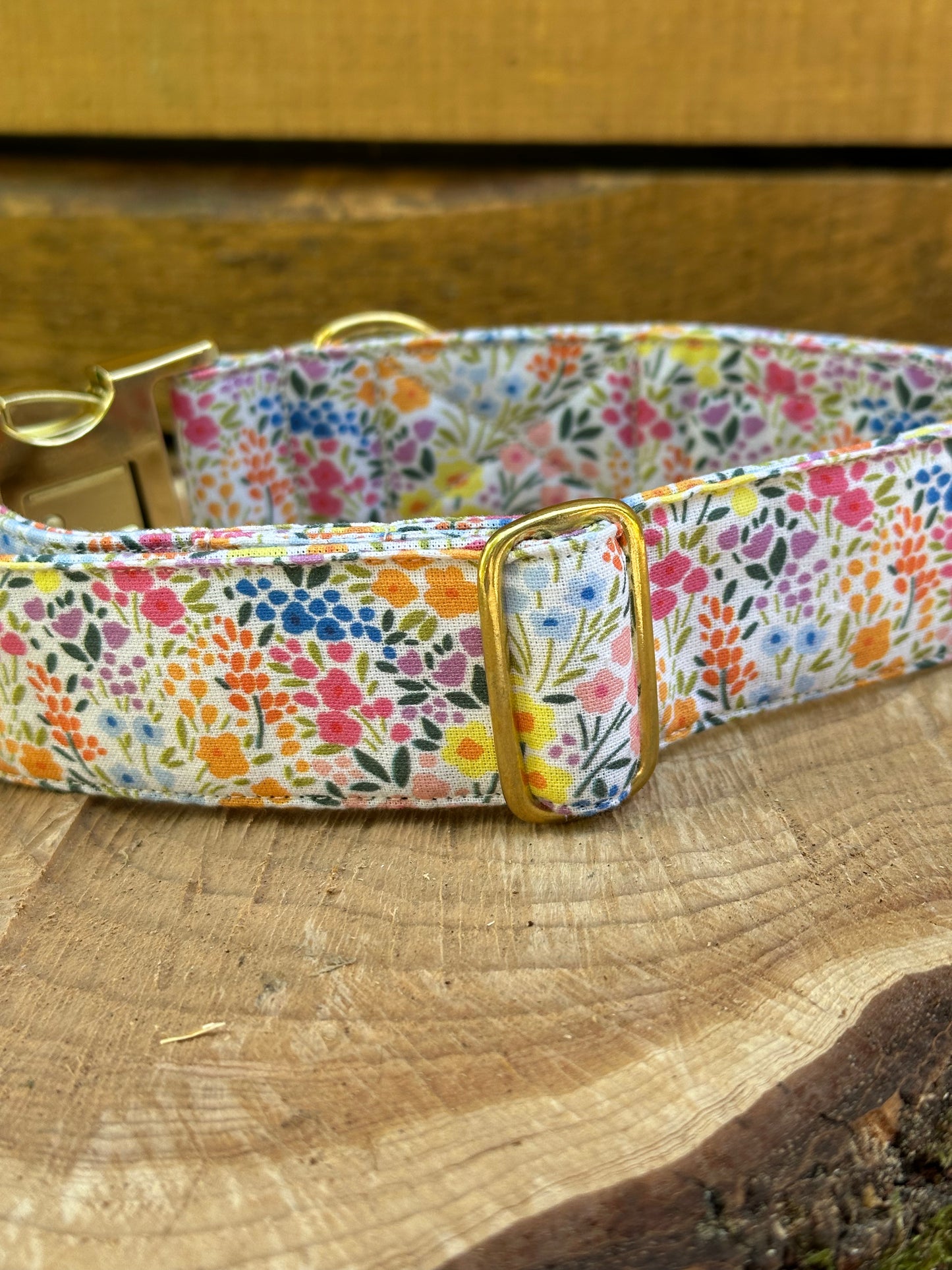 🐶 Collier en tissu pour chiens – Jolie Balade