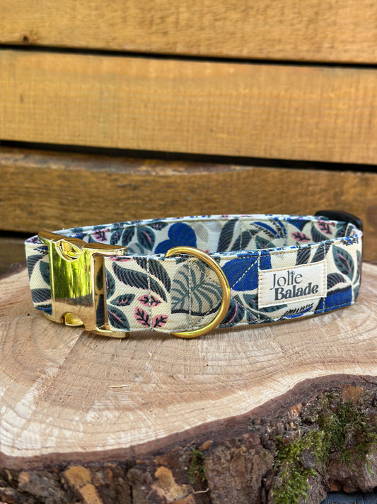 🐶 Collier en tissu pour chiens – Jolie Balade