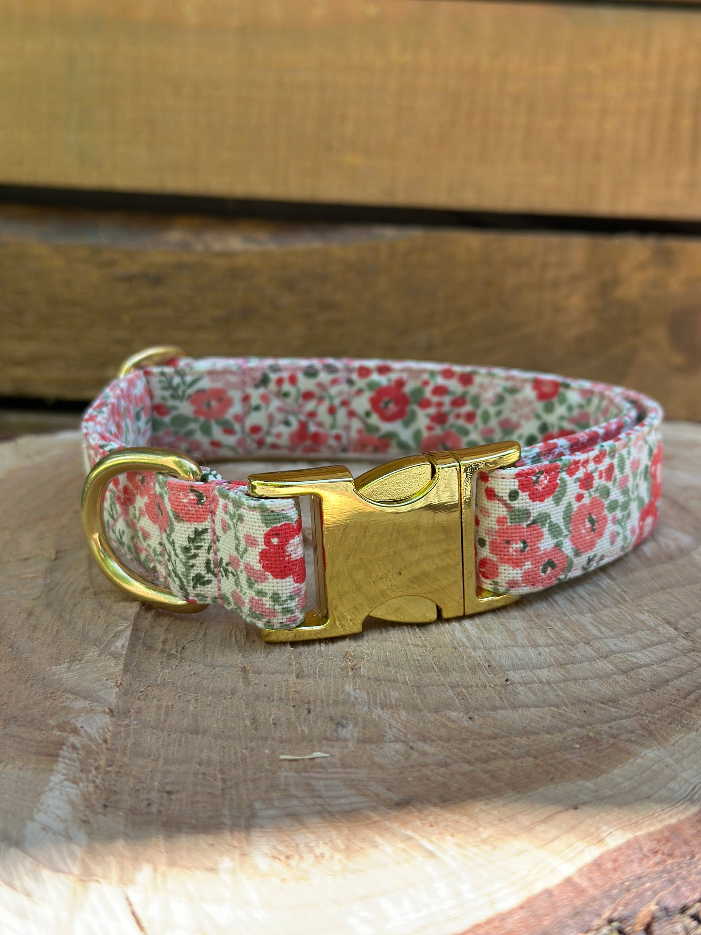 🐶 Collier en tissu pour chiens – Jolie Balade