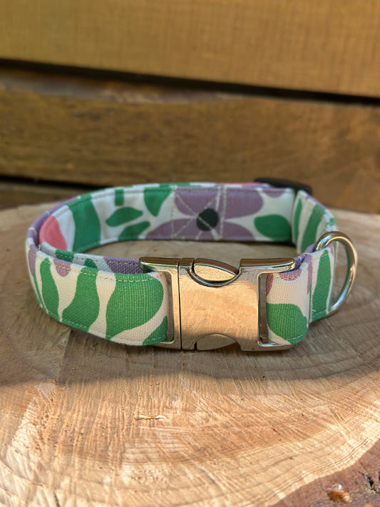 🐶 Collier en tissu pour chiens – Jolie Balade