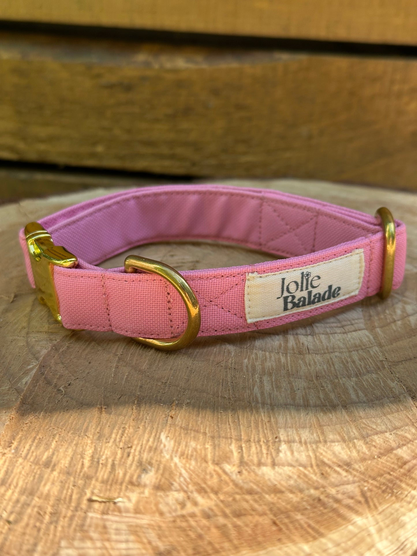 🐶 Collier en tissu imperméable pour chiens – Jolie Balade