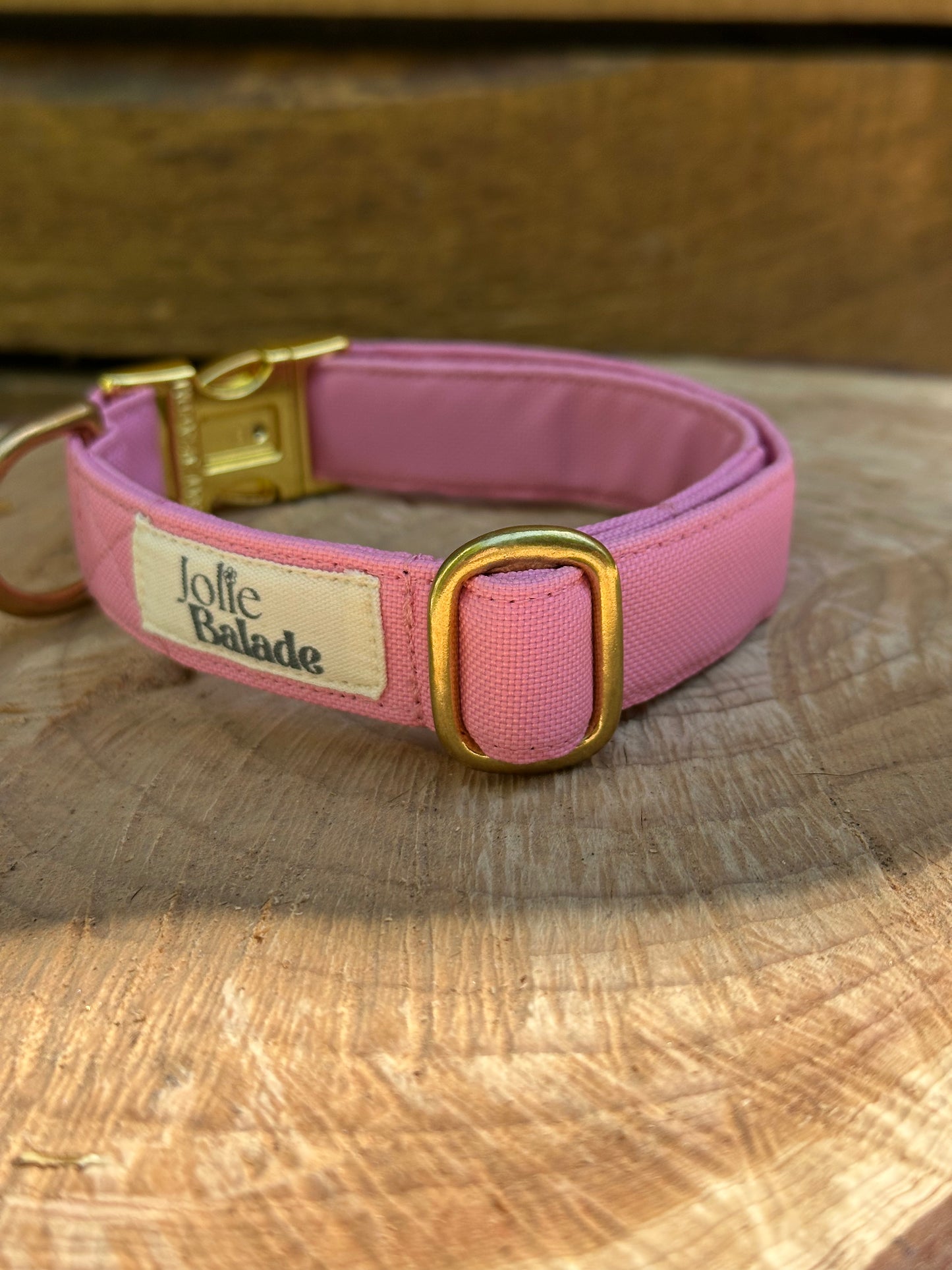 🐶 Collier en tissu imperméable pour chiens – Jolie Balade