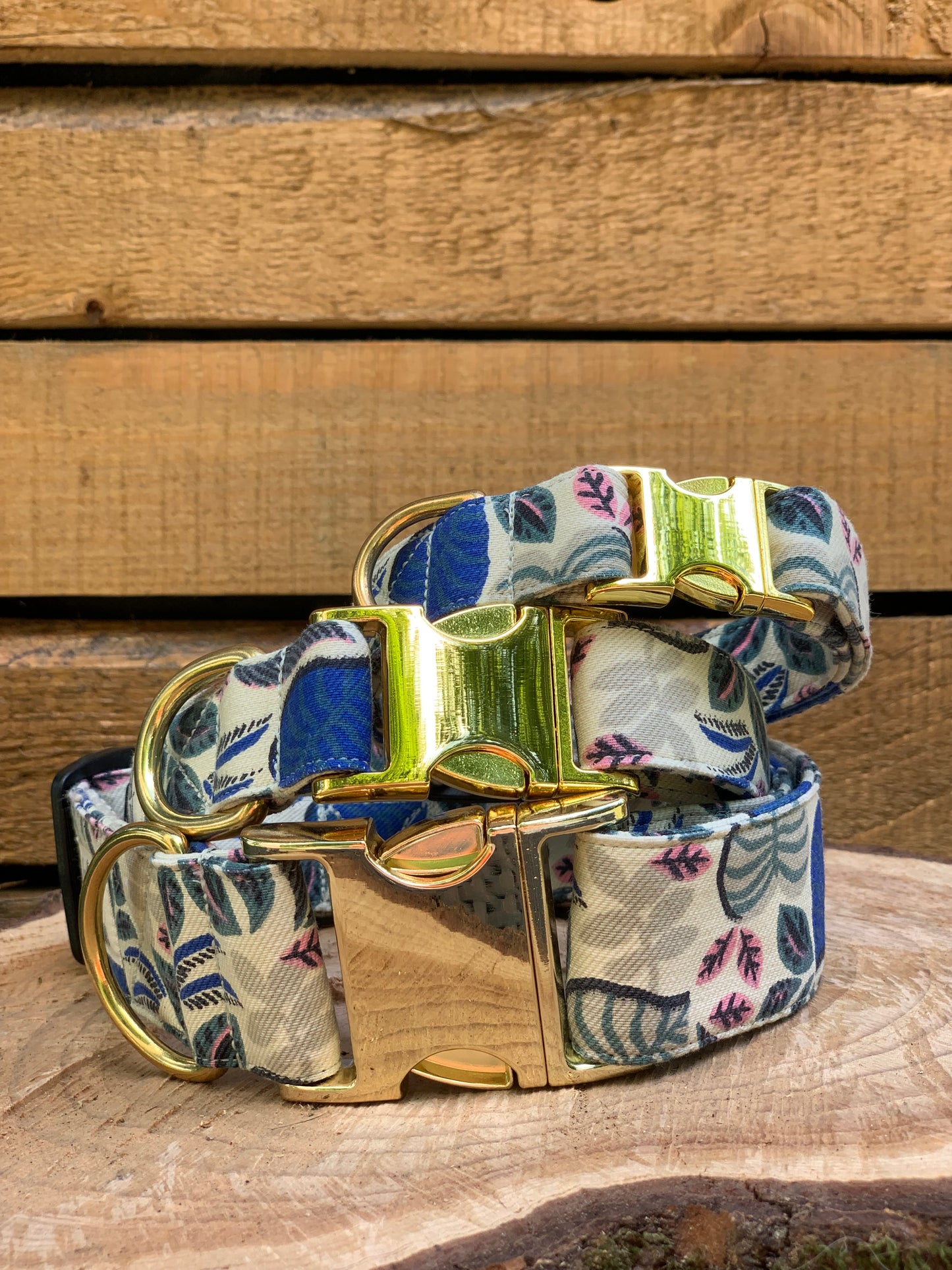 🐶 Collier en tissu pour chiens – Jolie Balade