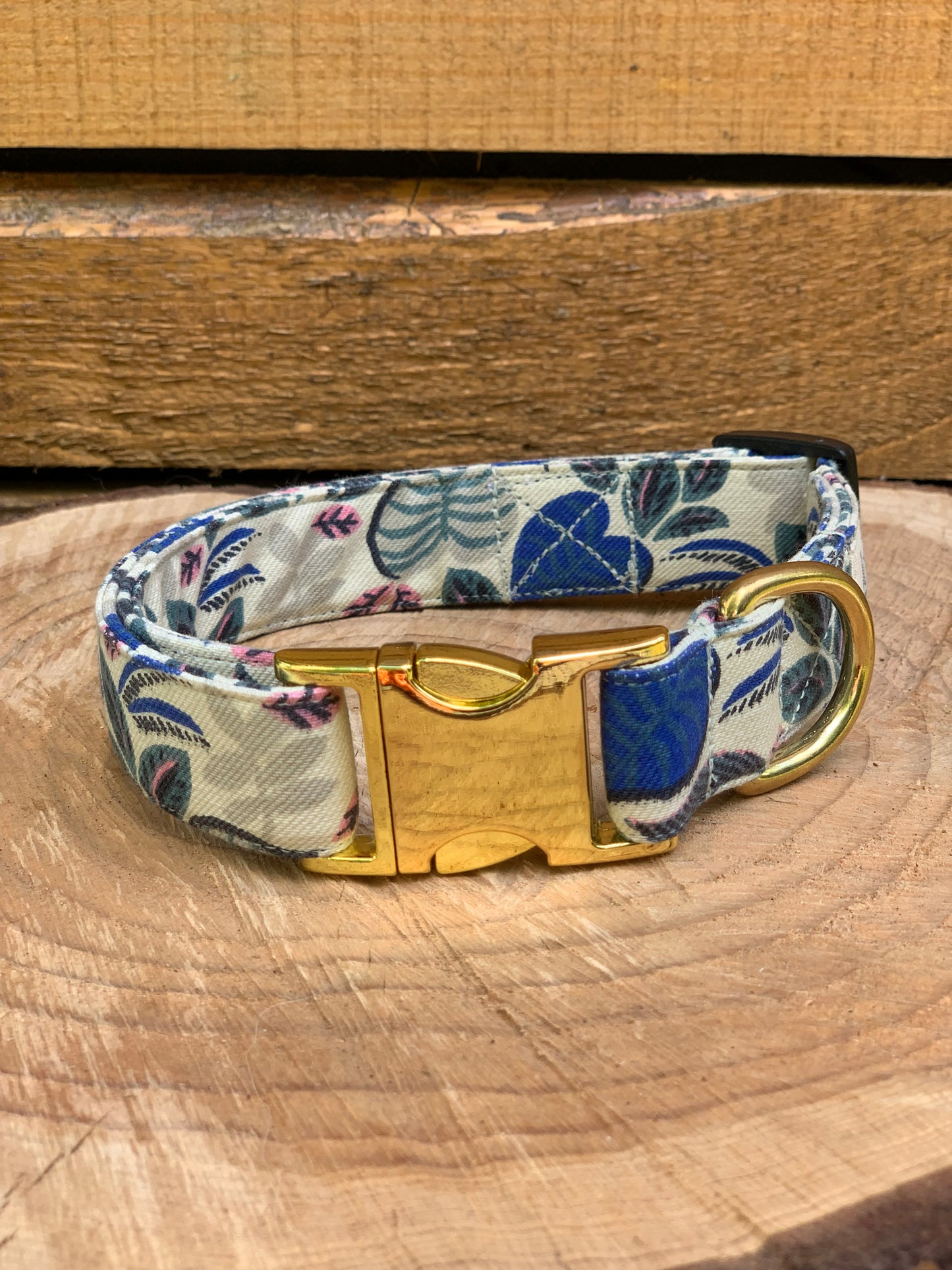 🐶 Collier en tissu pour chiens – Jolie Balade