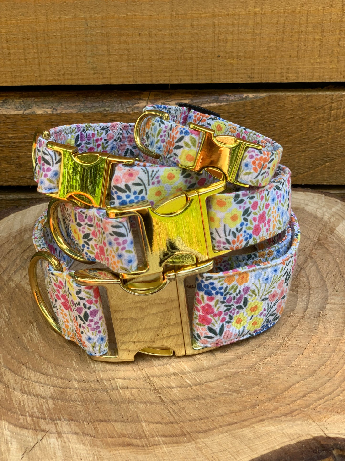 🐶 Collier en tissu pour chiens – Jolie Balade