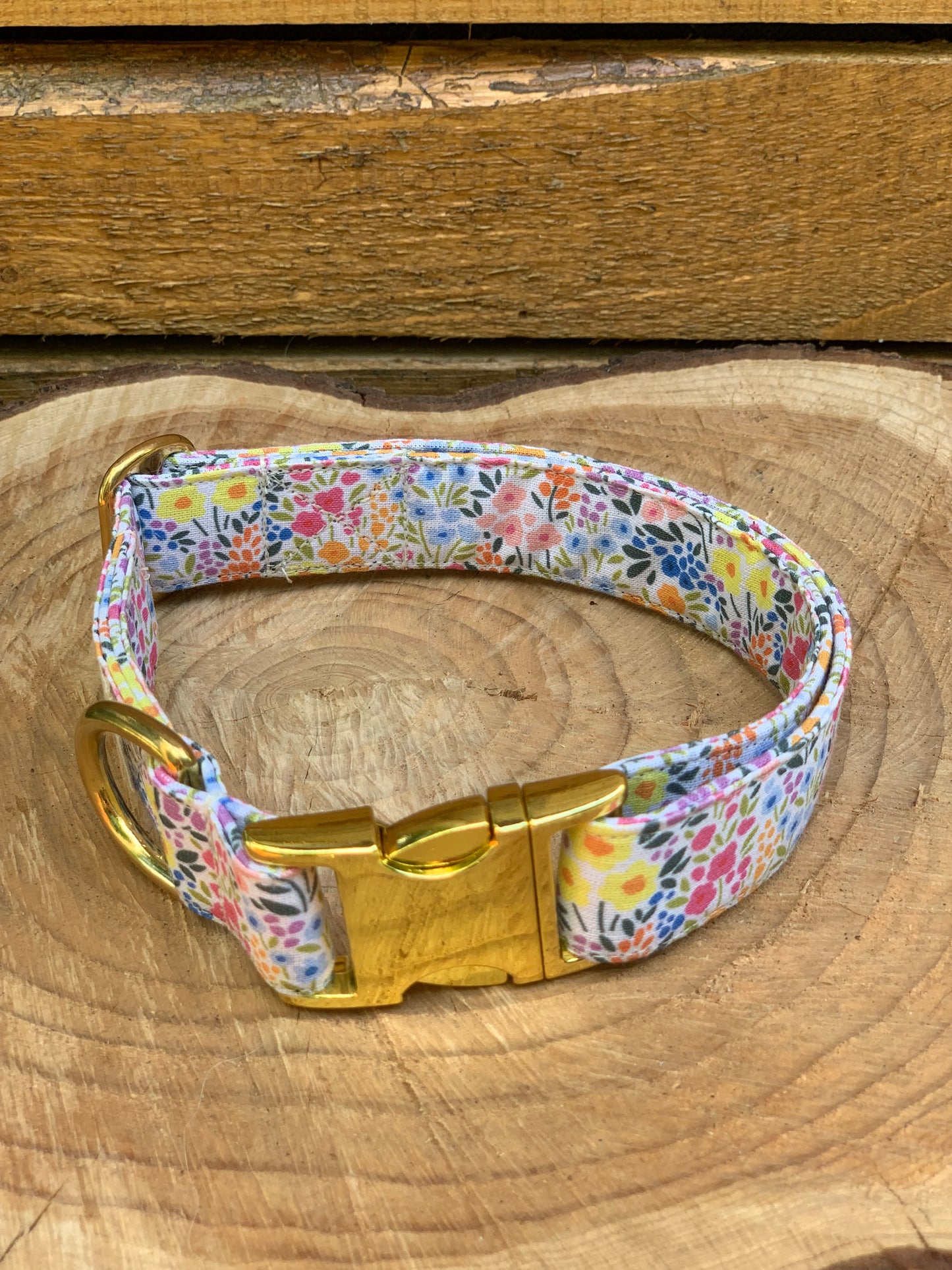 🐶 Collier en tissu pour chiens – Jolie Balade