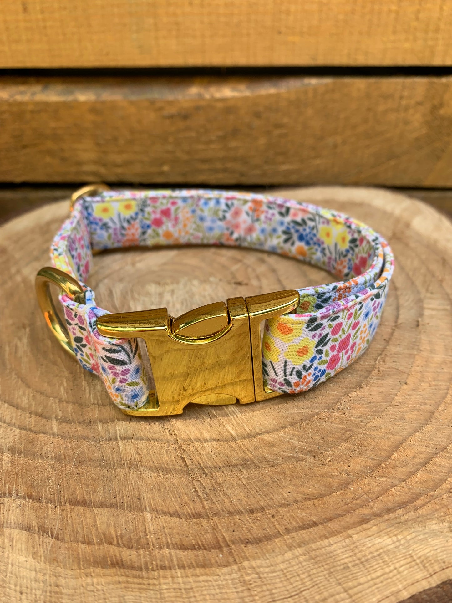 🐶 Collier en tissu pour chiens – Jolie Balade