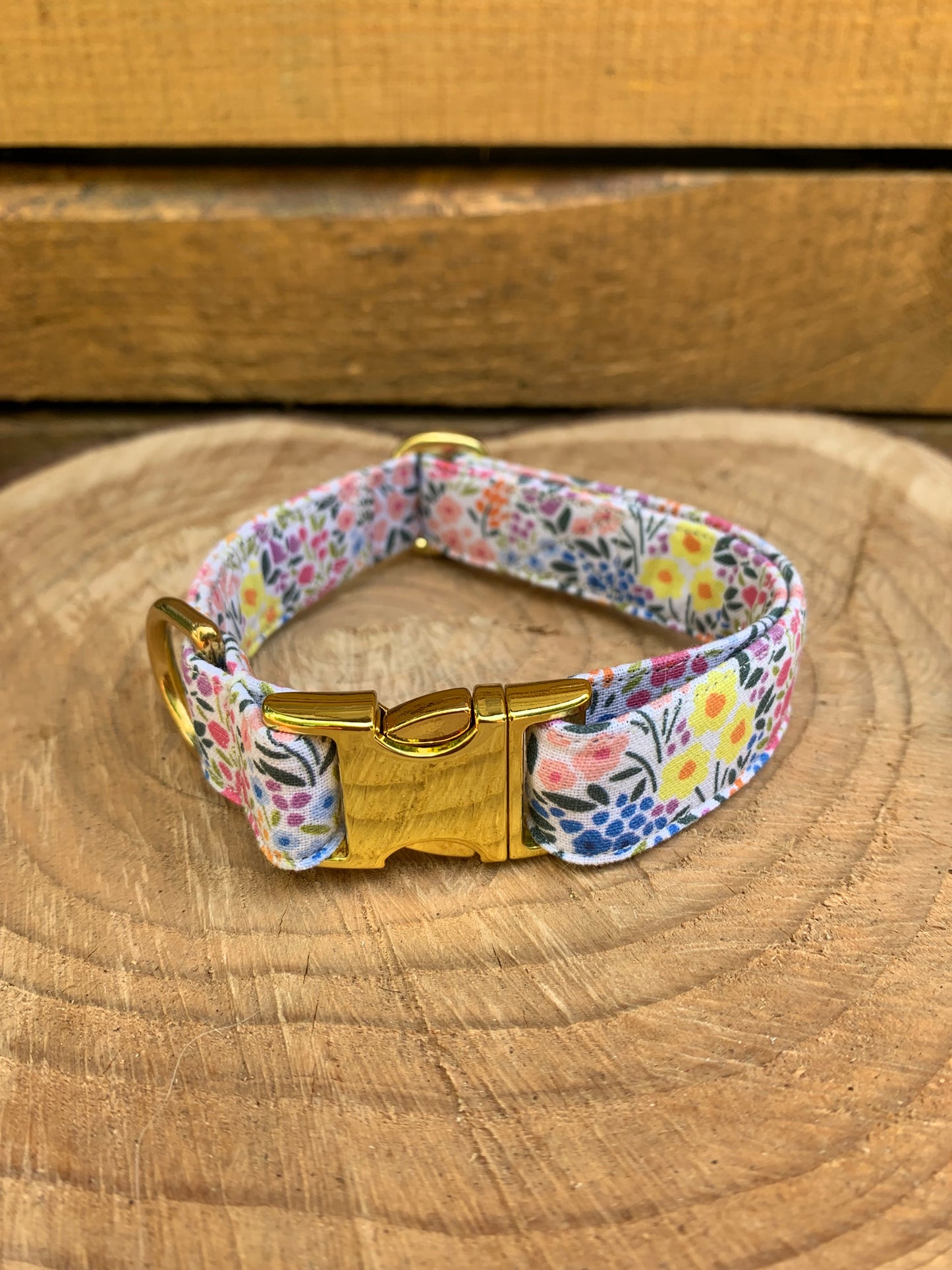 🐶 Collier en tissu pour chiens – Jolie Balade