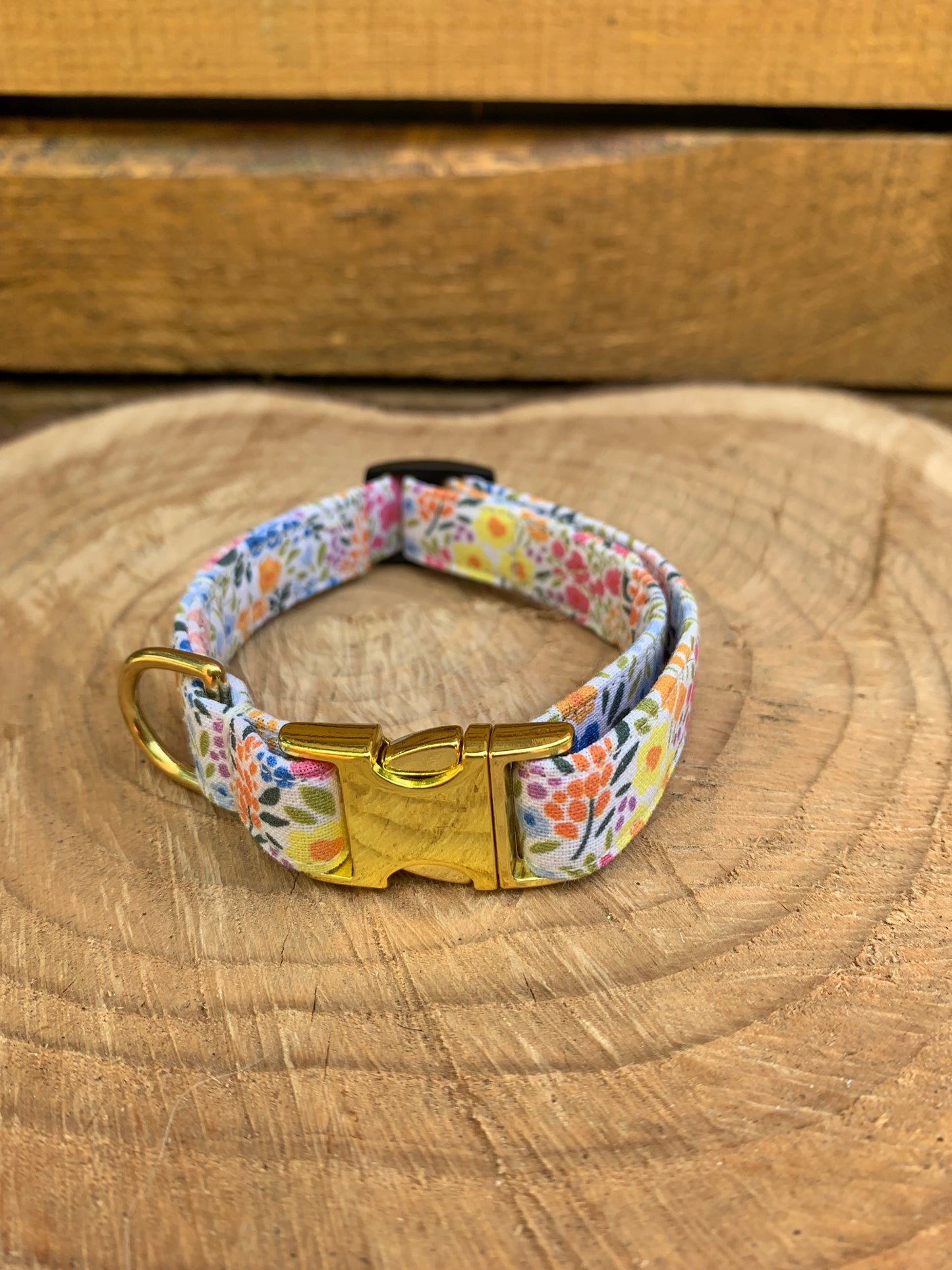 🐶 Collier en tissu pour chiens – Jolie Balade