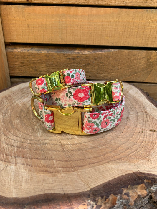 🐶 Collier en tissu pour chiens – Jolie Balade