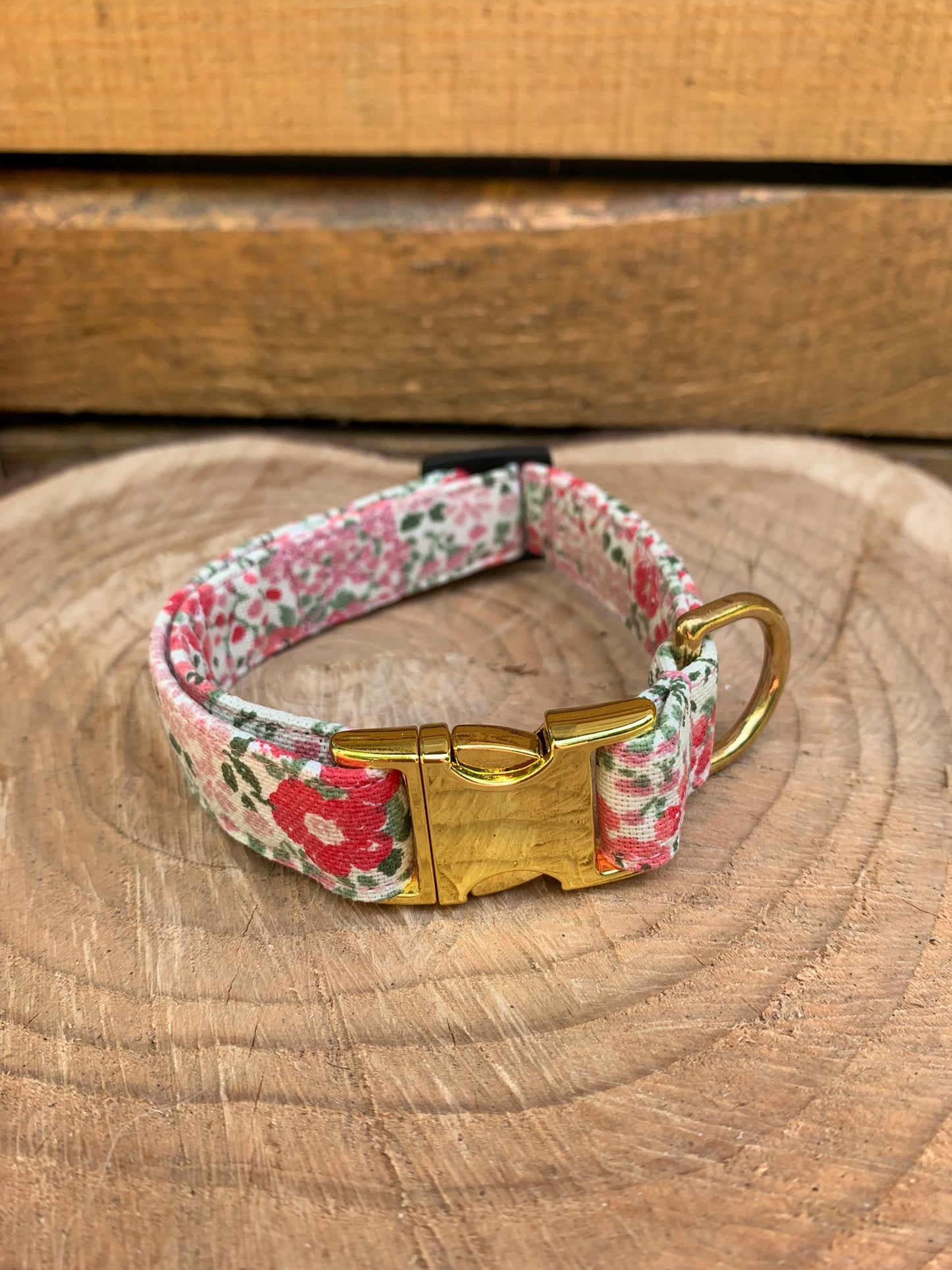 🐶 Collier en tissu pour chiens – Jolie Balade