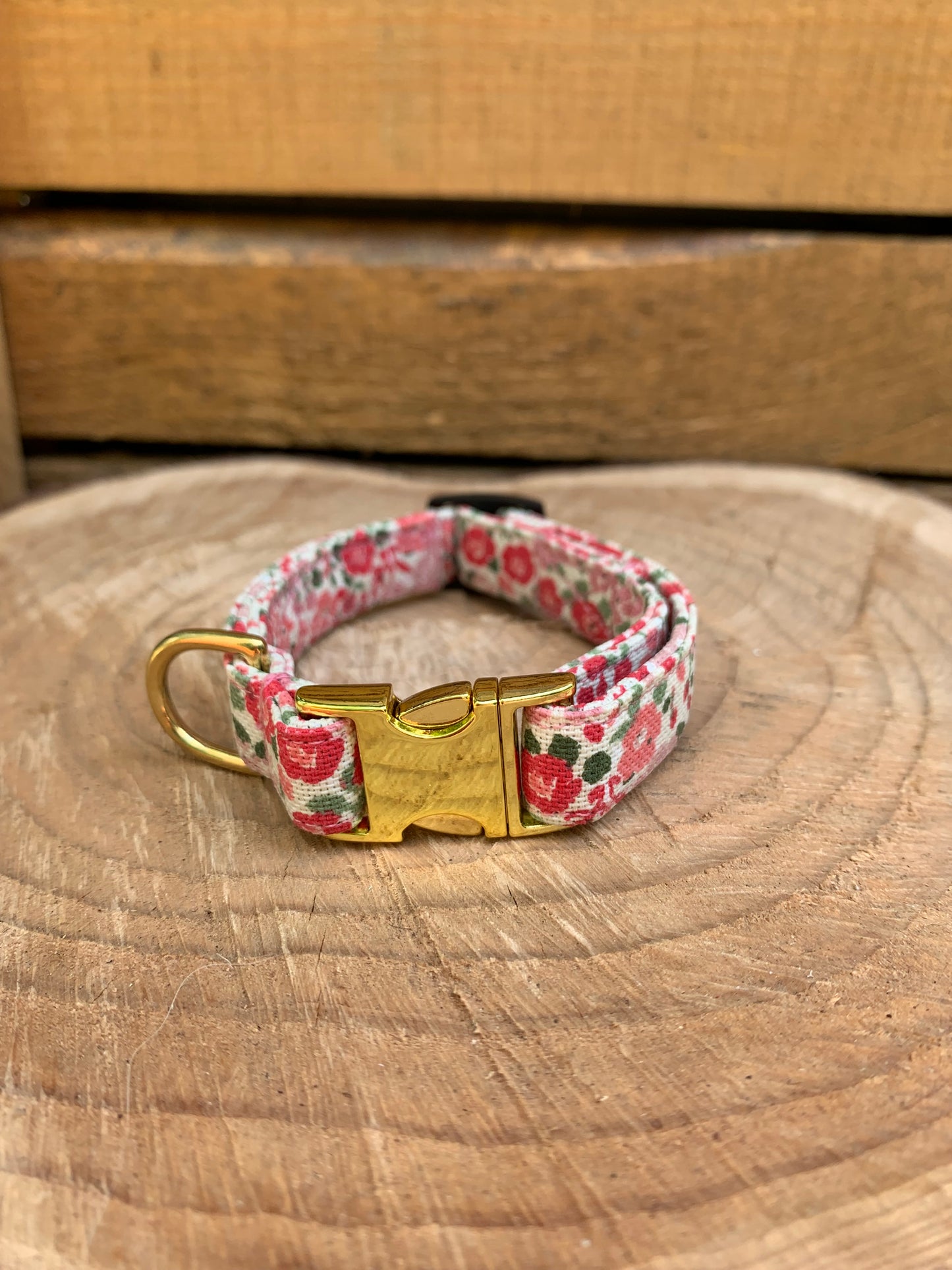 🐶 Collier en tissu pour chiens – Jolie Balade