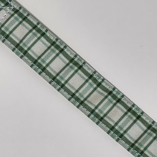 🐶 Laisse multiposition 3 points "TARTAN vert"