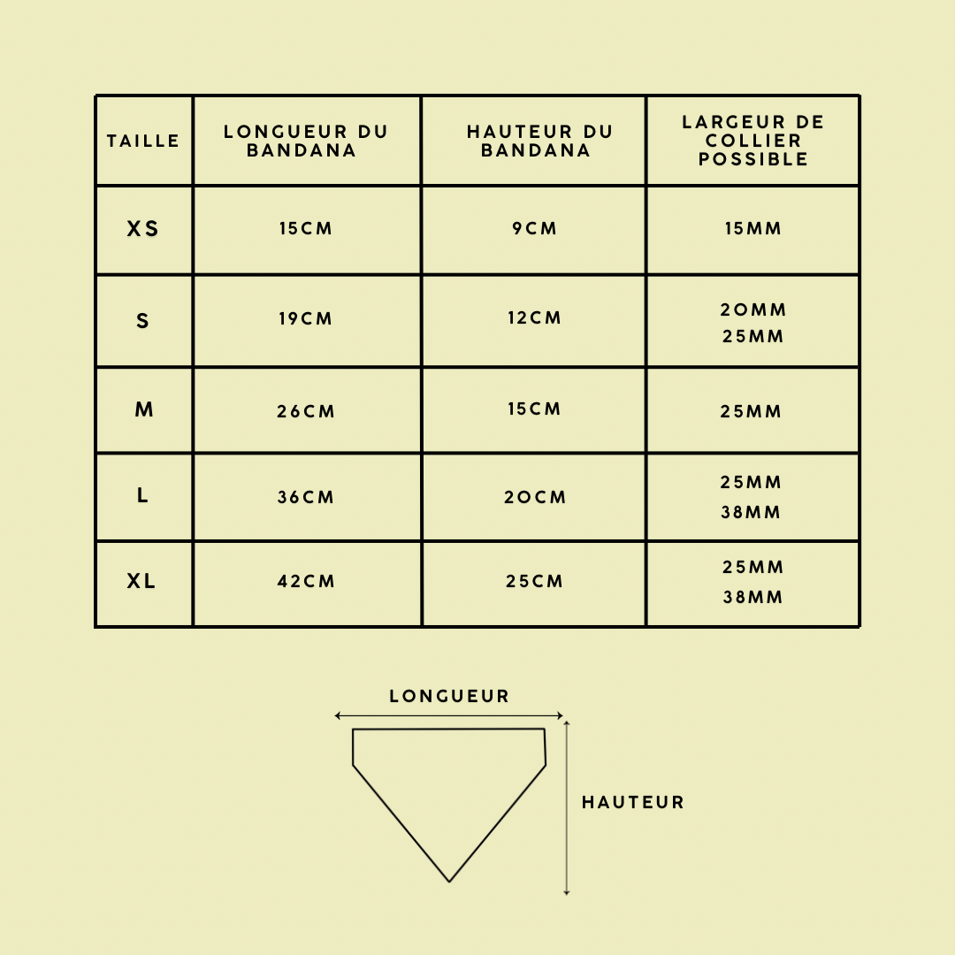 Bandana a glisser - VINTAGE FLOWERS