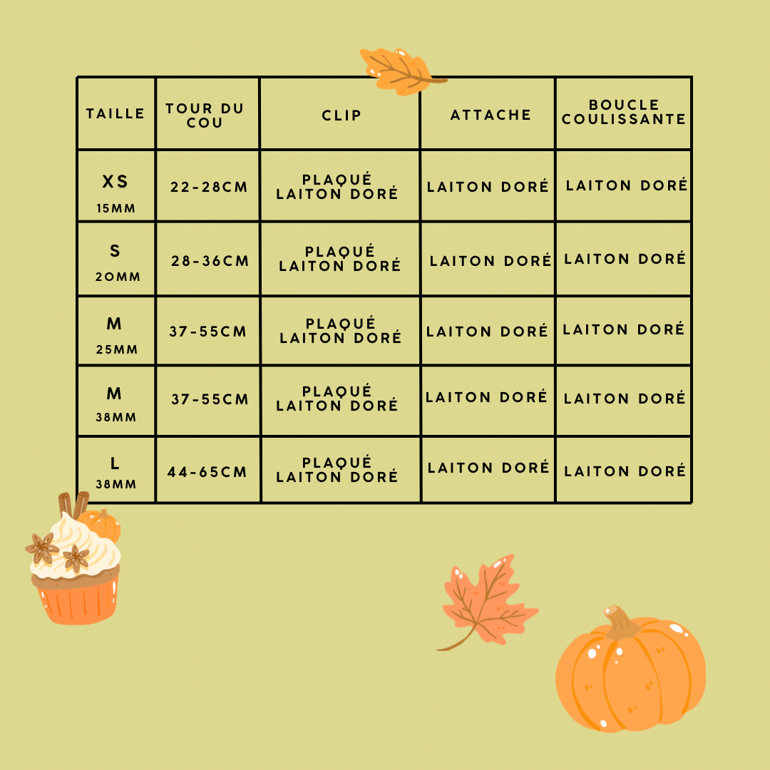 🐶 Collier "CHAMPIGNON"