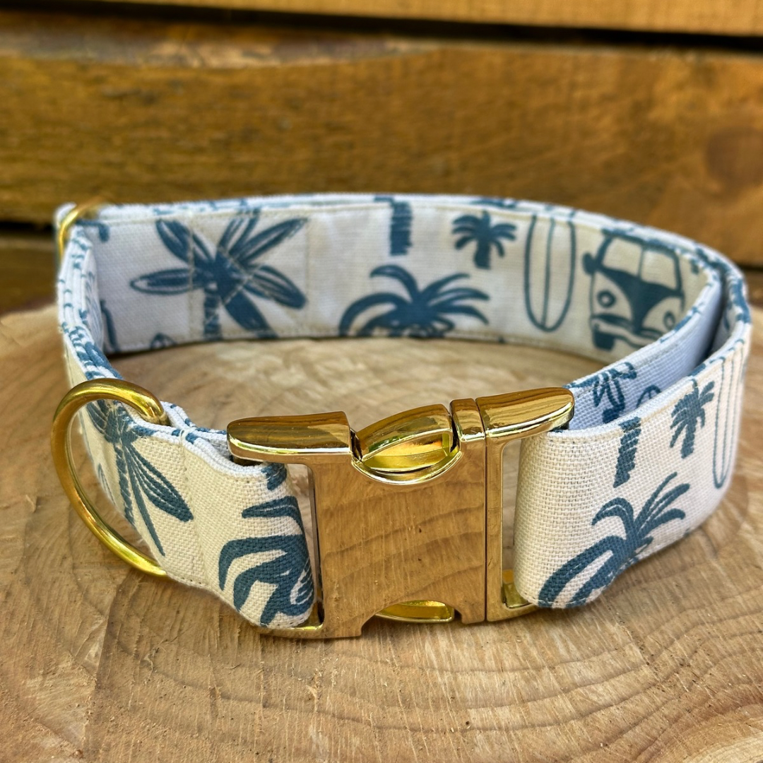 🐶 Collier en tissu pour chiens – Jolie Balade