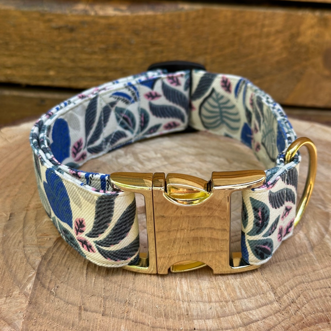 🐶 Collier en tissu pour chiens – Jolie Balade