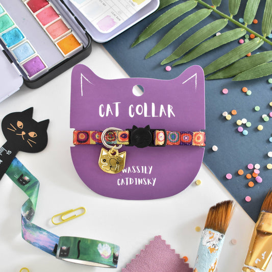 🐱 Collier Wassily Catdinsky Artiste - Les p'tits potes