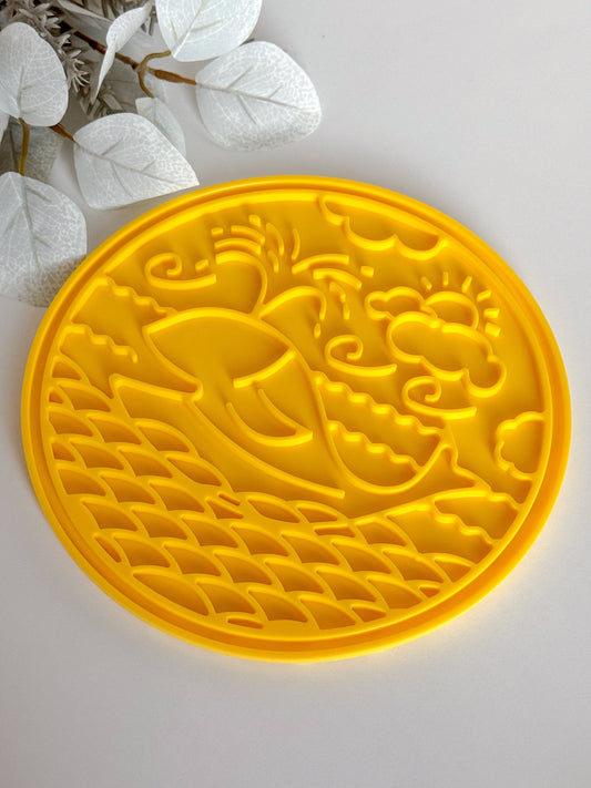 🐶🐱 Tapis de léchage « BALEINE »