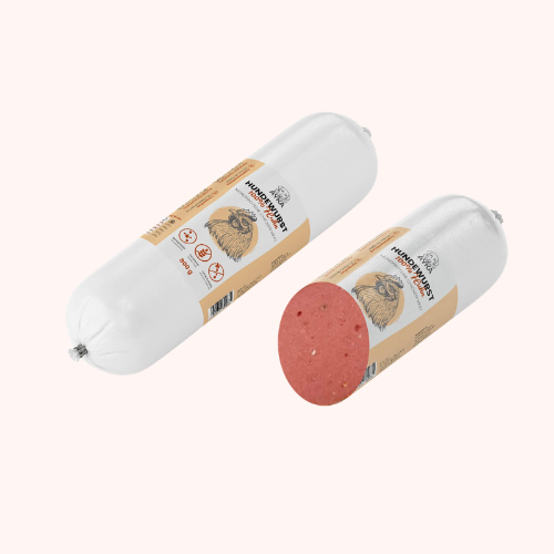 🐶🐱 Saucisse au poulet pour chien & chat