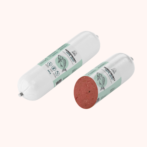 🐶🐱 Saucisse au saumon pour chien & chat