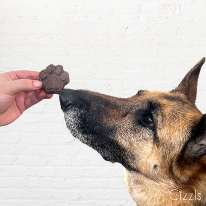🐶 Bouchées Gizzls pour chiens - Beurre de Cacahuète & Banane (40g)