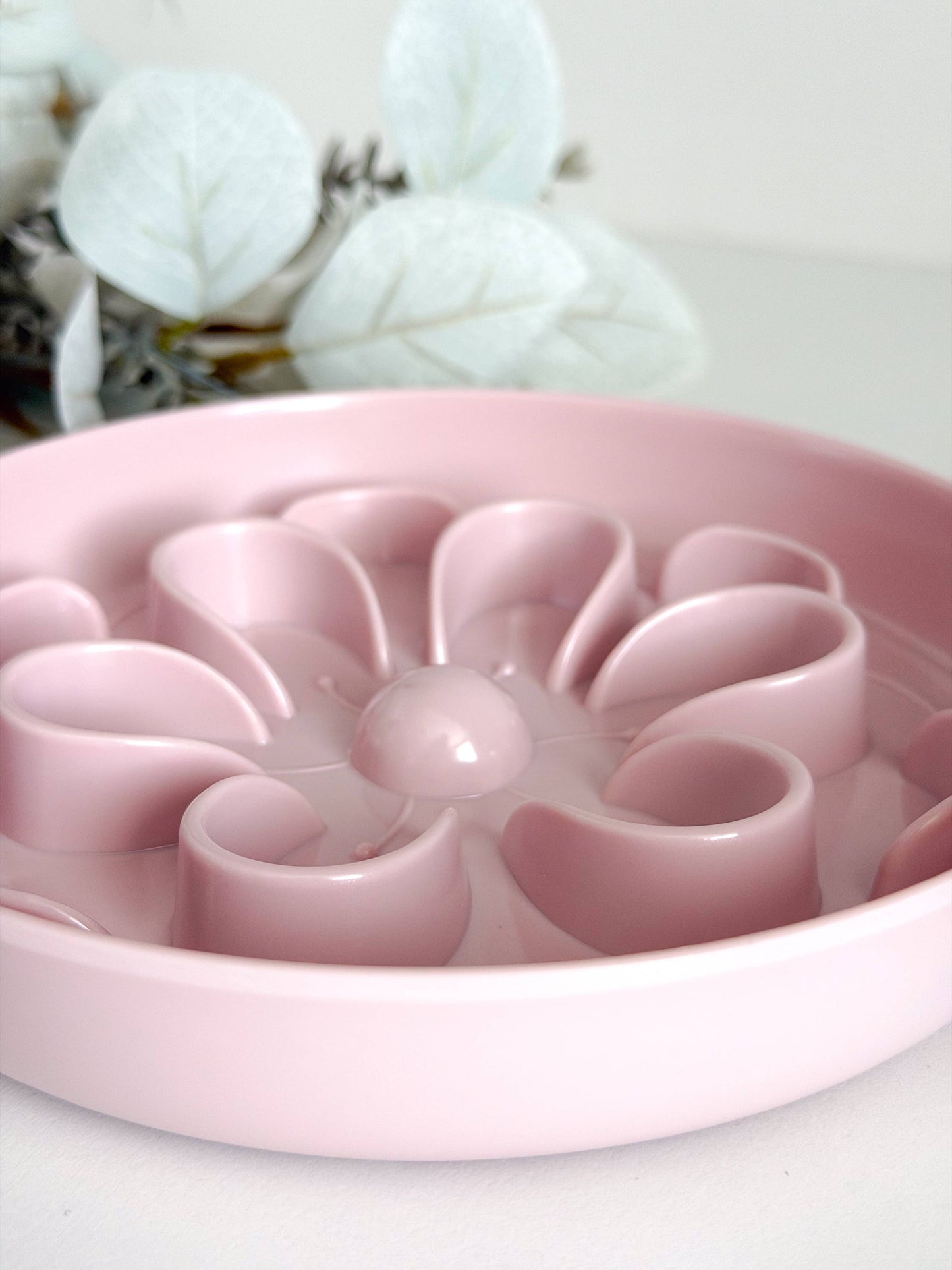 🐱 Gamelle anti-glouton - Floral