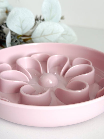 🐱 Gamelle anti-glouton - Floral