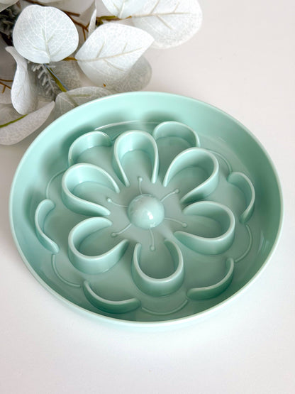 🐱 Gamelle anti-glouton - Floral