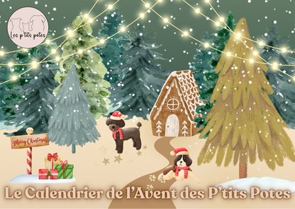🐶🎄 Calendrier de l’Avent Les P’tits Potes