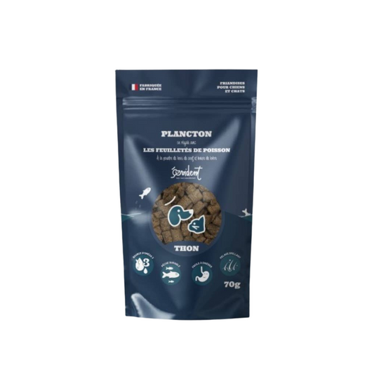 🐶🐱 Friandises feuilletées de poisson