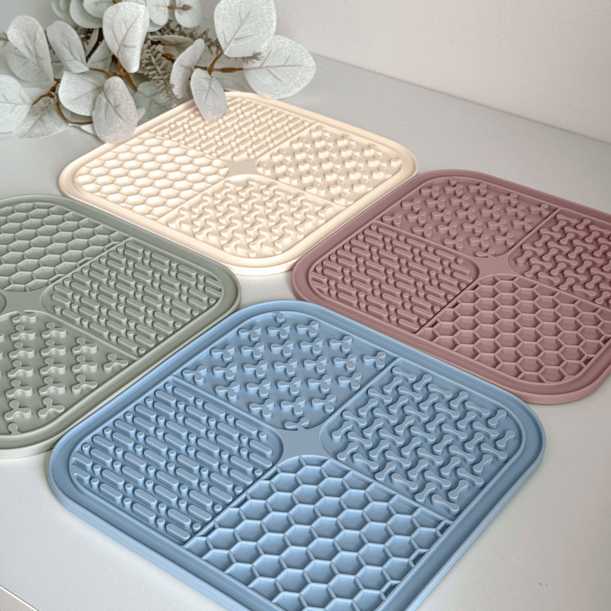 🐶🐱 Tapis de léchage à ventouses - Les p'tits potes