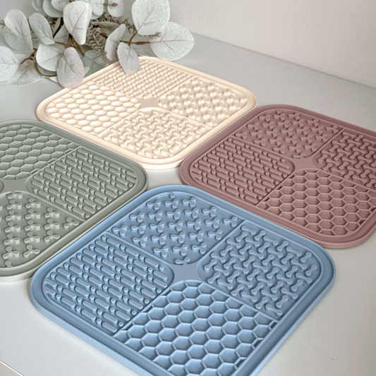 🐶🐱 Tapis de léchage à ventouses - Les p'tits potes