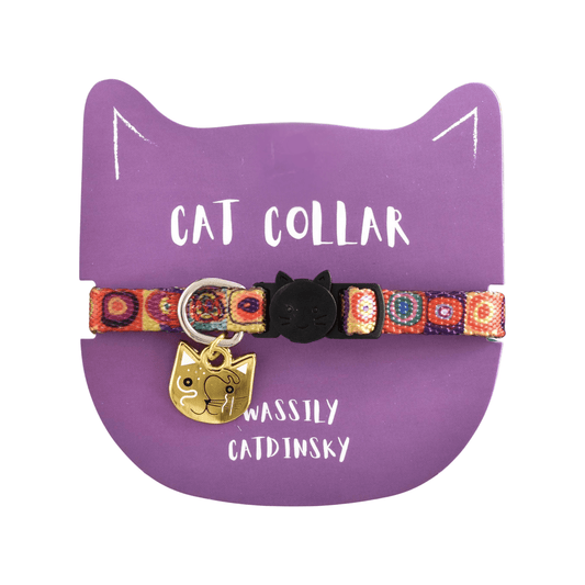 🐱 Collier Wassily Catdinsky Artiste - Les p'tits potes