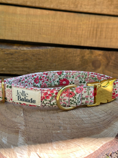🐶 Collier en tissu pour chiens – Jolie Balade