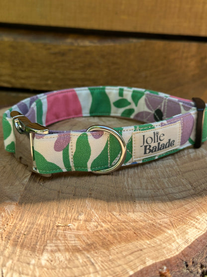 🐶 Collier en tissu pour chiens – Jolie Balade