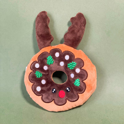 🐶 Peluches "Donuts de Noël"