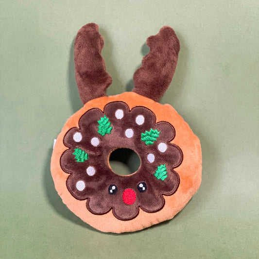 🐶 Peluches "Donuts de Noël"