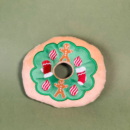 🐶 Peluches "Donuts de Noël"