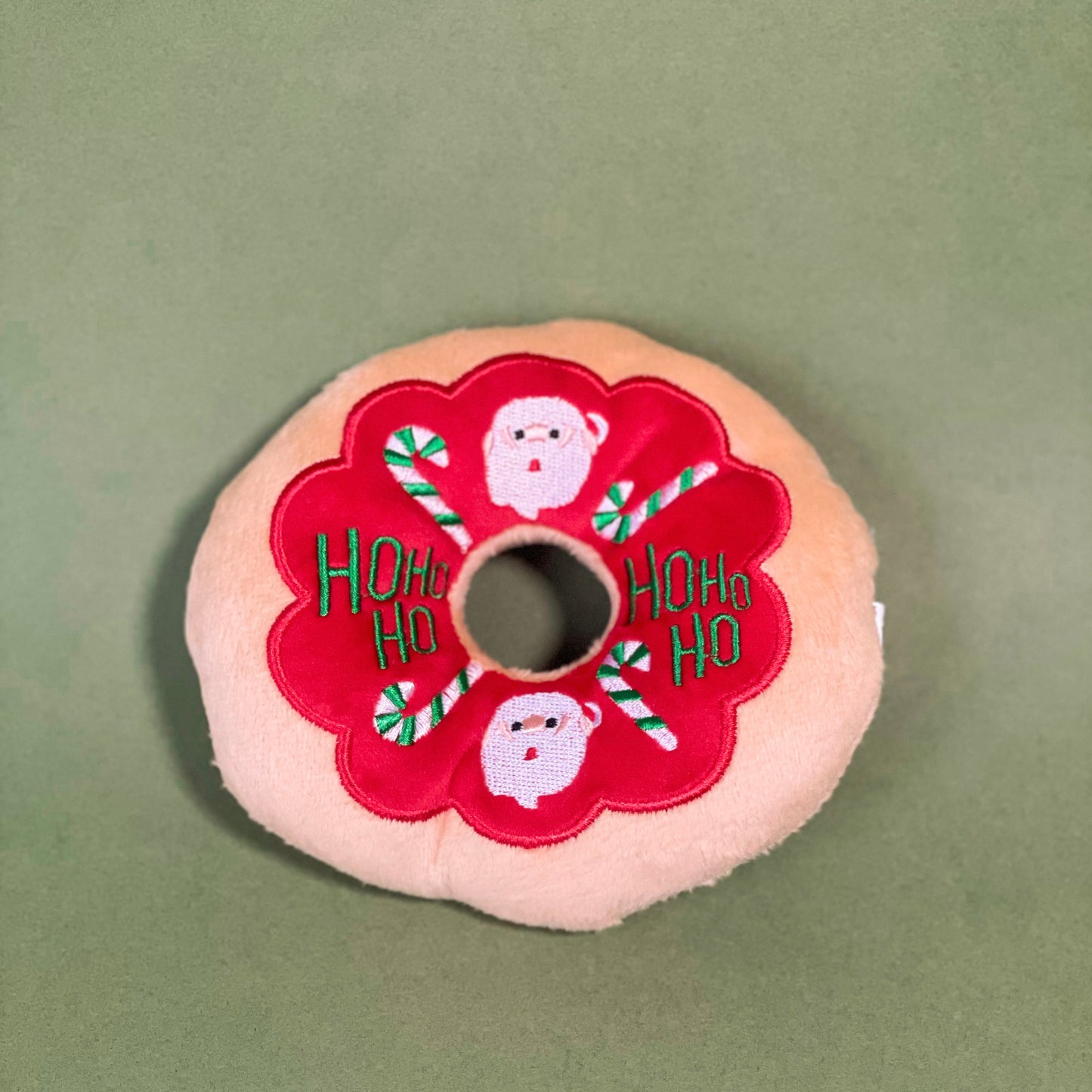 🐶 Peluches "Donuts de Noël"